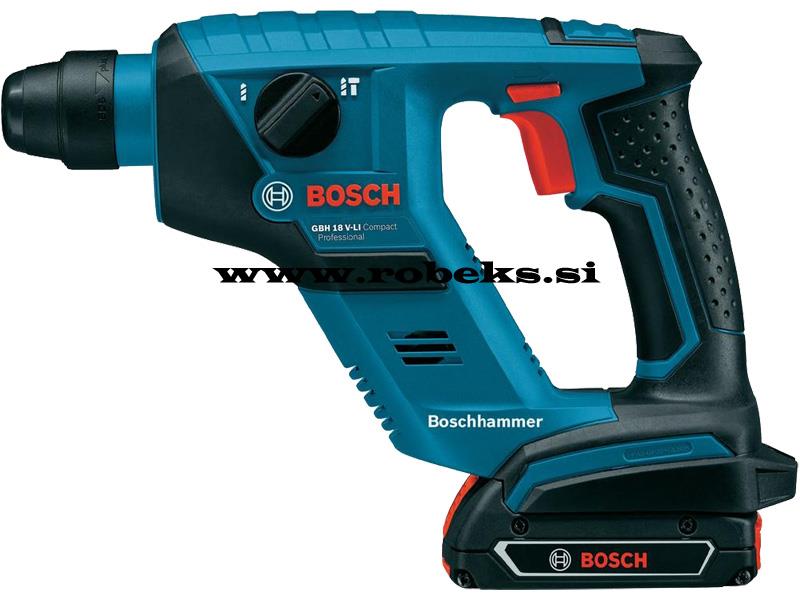 Bosch GBH 18 V-Li Compact akumulatorsko vrtalno kladivo L-Boxx
