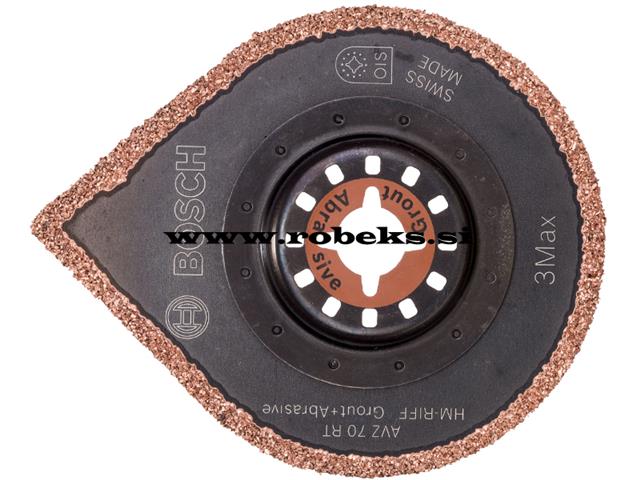 Odstranjevalnik malte Bosch Carbide-RIFF AVZ 70 RT4, 70mm, 2608661757