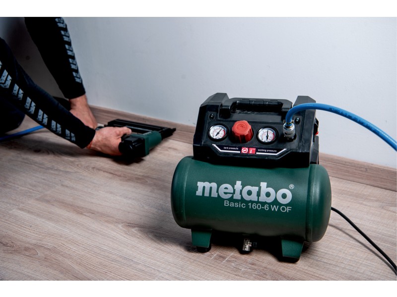 Kompresor Metabo BASIC 160-6 W OF, 6L, 8bar, 8.4kg, 601501000