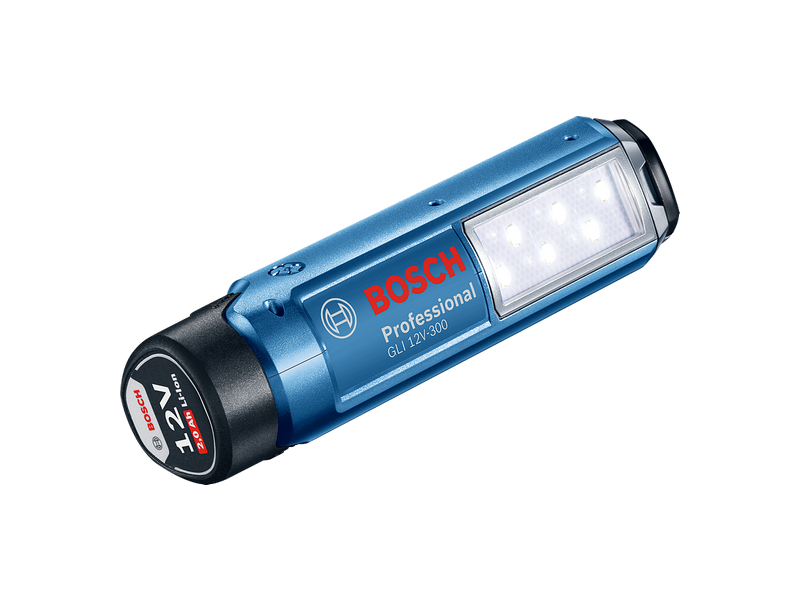 Akumulatorska svetilka Bosch GLI 12V-300 Professional, 12V, 0.15kg, 300 Lumnov, 12V: 180min/Ah, 06014A1000