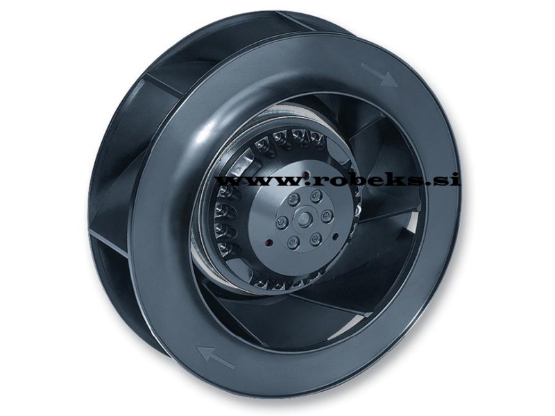 Centrifugalni ventilator ebmpapst R2E180-CB28-01, 60/75W, 2.550/2.800min.,180x63mm, 230W