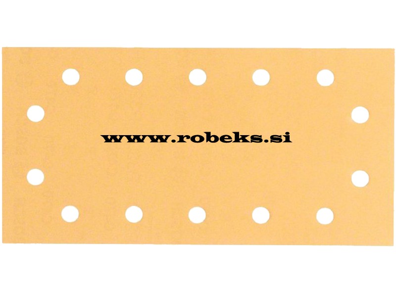 Brusni papir Bosch  za Les in Barvo P60, 115x230mm, 50 kosov