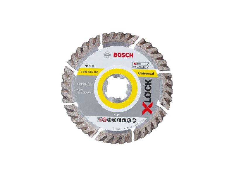 X-LOCK Bosch Bosch Standard for Universal, Dimenzije: 125x22,23x1,6x10mm, 2608615166