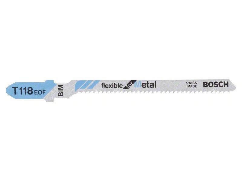 List za vbodne žage Bosch Flexible for Metal T 118 EOF, 2608636231