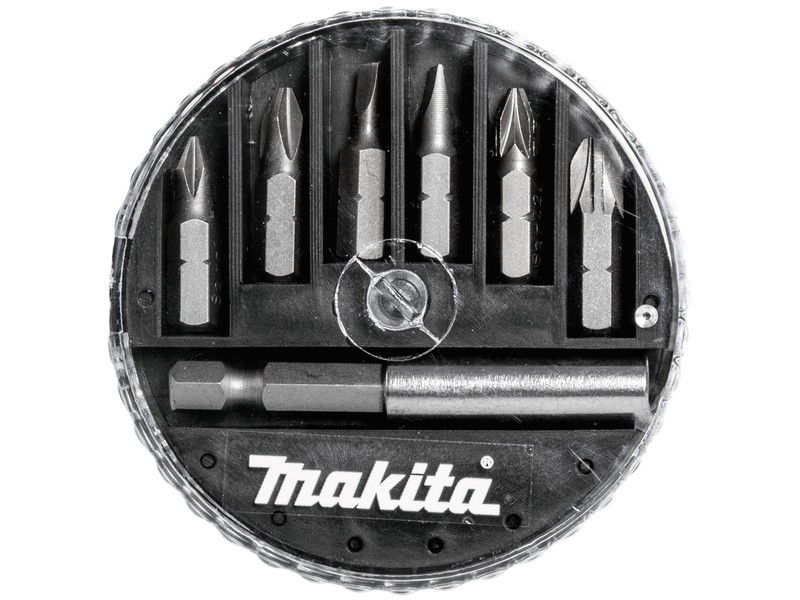 7-delni set 25mm vij. nastavkov Makita, PH,SL,PZ+adapter, D-73271