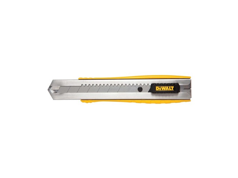 Kovinski rezalni nož Dewalt z drsnikom za samodejno zaklepanje DWHT10045-0, 25 mm