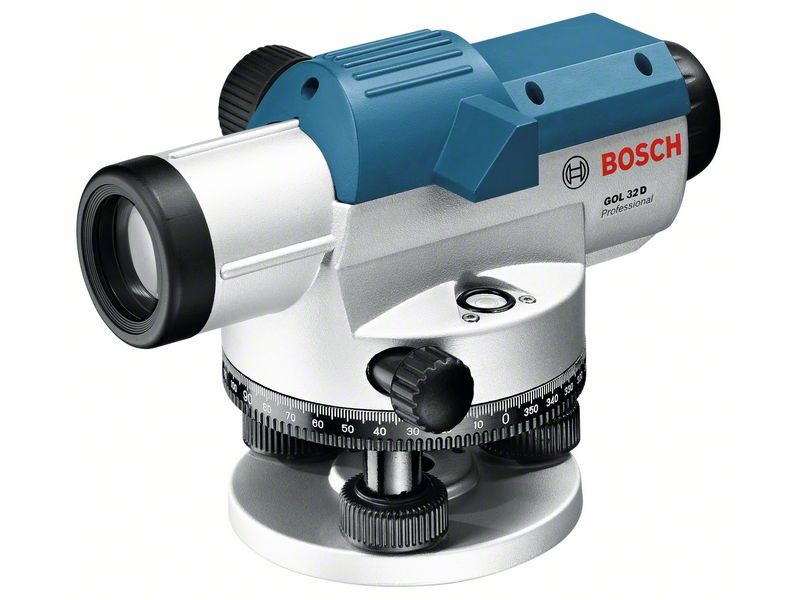 Optična nivelirna naprava Bosch GOL 32 D s stojalom BT160+Merilna letev GR 500, 0601068502