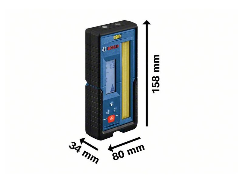 Laserski sprejemnik Bosch LR 45, 300m, 2 x 1,5V LR6, 0601069L00