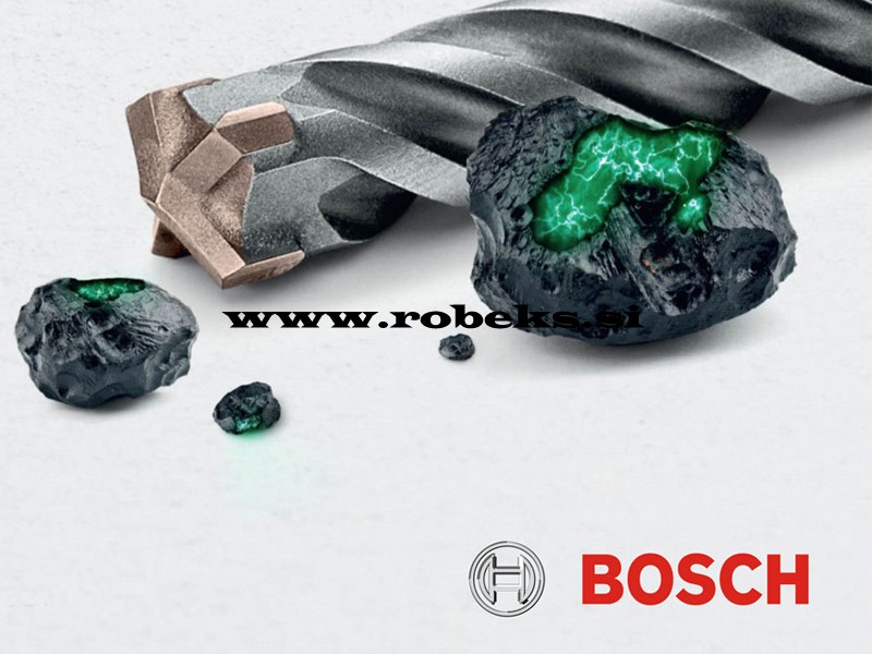 Svedri Bosch SDS plus- 5X, Učinkovito vrtanje in izjemna odpornost, Pakiranje 1 kos.