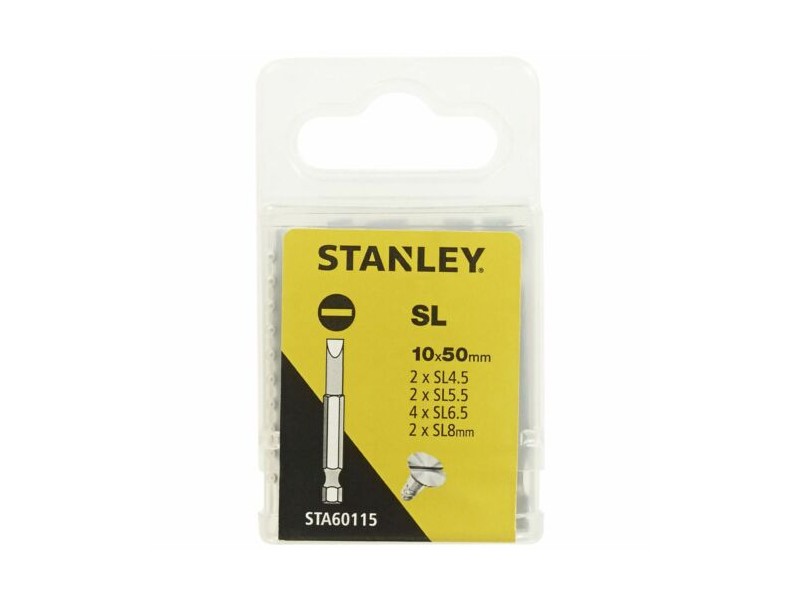 10-delni set nastavkov Stanley, 50mm, STA60115