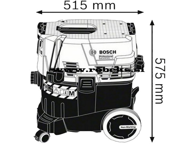 Indusrtijski sesalec Bosch GAS 35 M AFC, 06019C3100