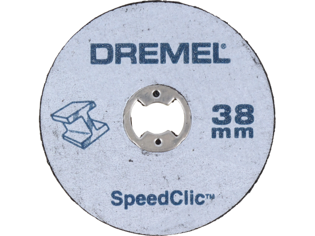 Rezalna plošča Dremel® EZ SpeedClic, 38mm, za kovino, Pakiranje: 2kos, 2615S406JC