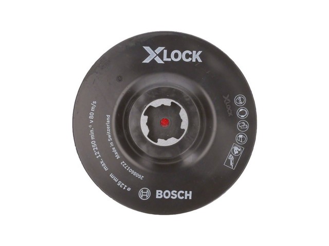 X-LOCK Bosch Podporni krožnik, Dimenzije: 125x22,23x2,4x12mm, na ježka, 2608601722