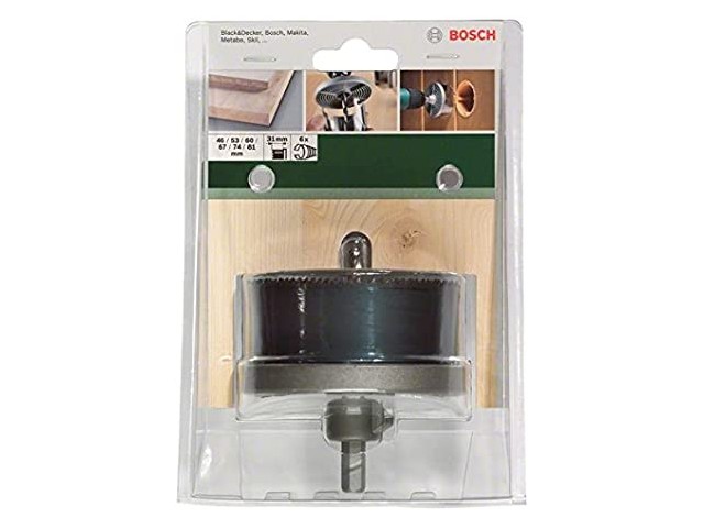 6-delni komplet žaginih vencev Bosch, 46, 53, 60, 67,74, 81mm, 2609255634