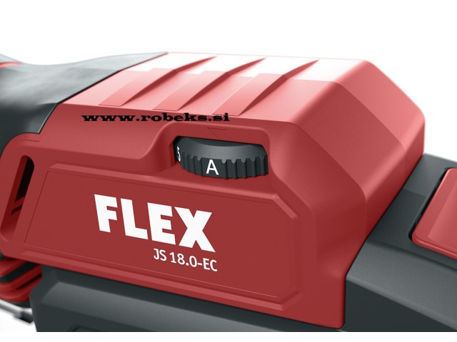 Akumulatorska vbodna žaga Flex JS 18.0-EC C, 18V, 26mm, 2.1kg, 485403