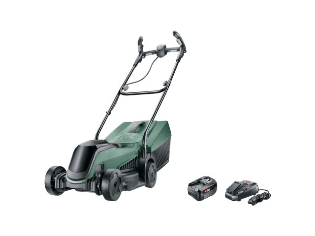 Akum.kosilnica Bosch CityMower 18V-32-200+PBA18V 4.0Ah+AL1830, 32 cm, 300 m2, 31L, 9,4kg, 06008B9A07