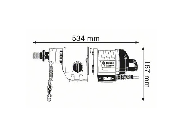 Diamantni vrtalnik Bosch GDB 350 WE