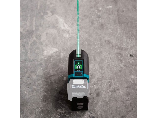 Akumulatorski samonivelirni križni laserski merilnik Makita SK105GDZ, 12V, 35m/25m, 0.84kg