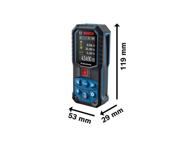 Laserski merilnik razdalj Bosch GLM 50-27 C Professional, 0601072T00