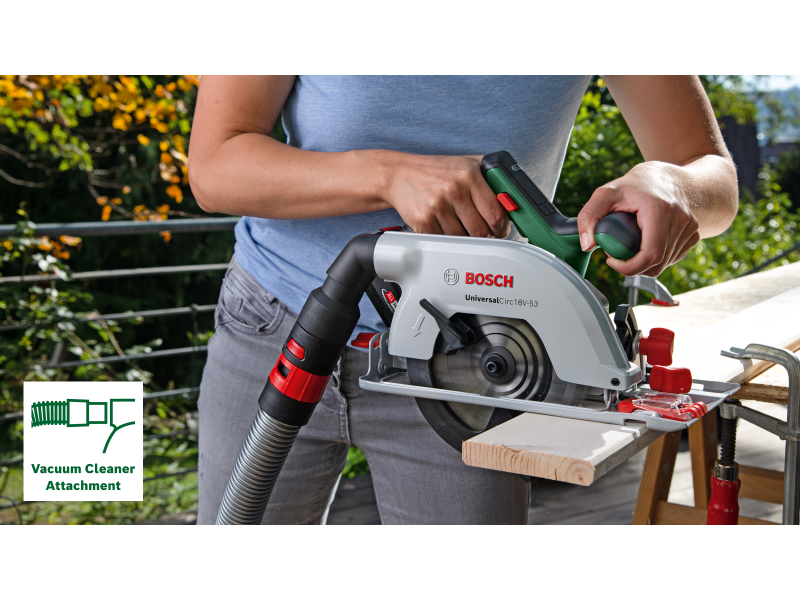 Akumulatorska krožna žaga Bosch UniversalCirc 18V-53, 18V, 160mm, 5kg, 06033B1402