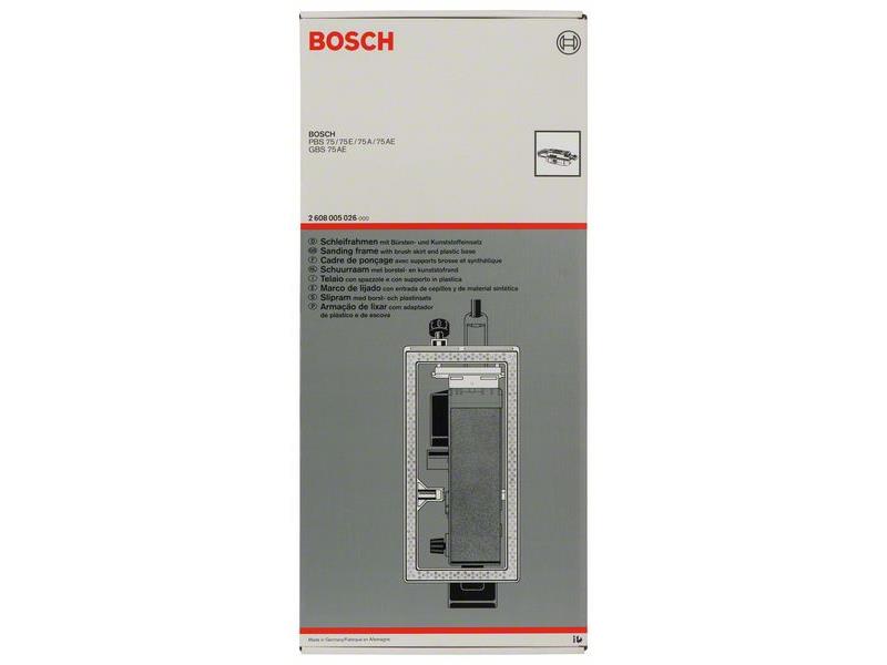 Brusni okvir  Bosch, Za: GBS 75 A, GBS 75 AE Professional, PBS 75 A, PBS 75 AE, 2608005026