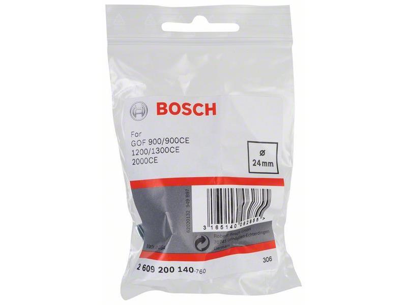 Kopirni tulec s hitrim zapiralom za namizne rezkalnike Bosch, Premer: 24mm, 2609200140
