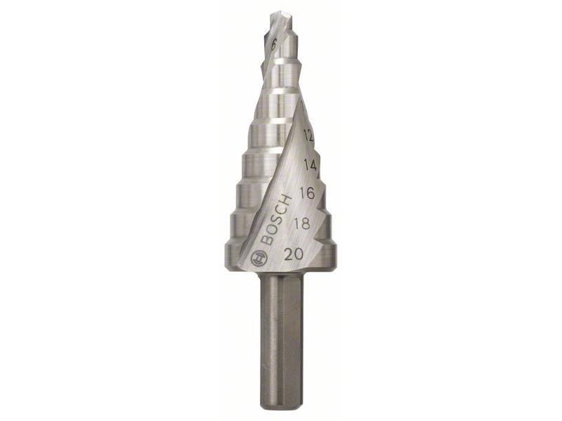 Stopničasti sveder HSS 4 - 20 mm, 8,0 mm, 70,5 mm