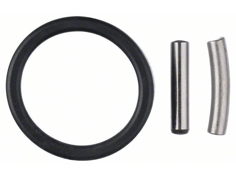 Fiksirni komplet: fiksirni zatič in gumijast obroč 5 mm, 25 mm