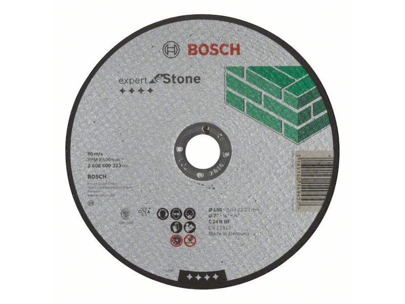 Ravna rezalna plošča Bosch Expert for Stone C 24 R BF, Pakiranje: 25kos, Dimenzije: 180x22,23x3mm, 2608600323