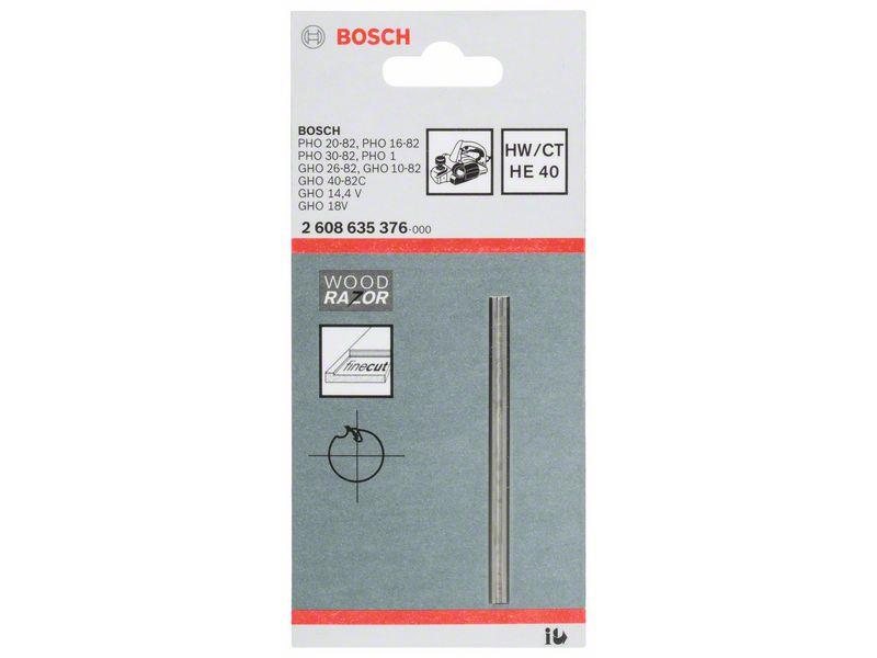 Skobeljni nož Bosch, 40°, Dimenzije: 82.4x5.5x1.1 mm, 2608635376