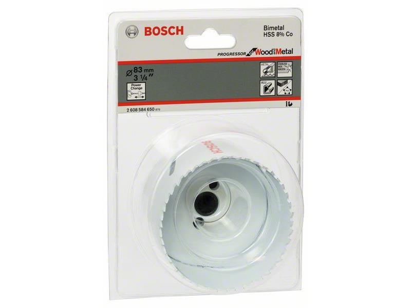 Žaga za izrezovanje lukenj Bosch Progressor, Premer: 83 mm, 3 1/4