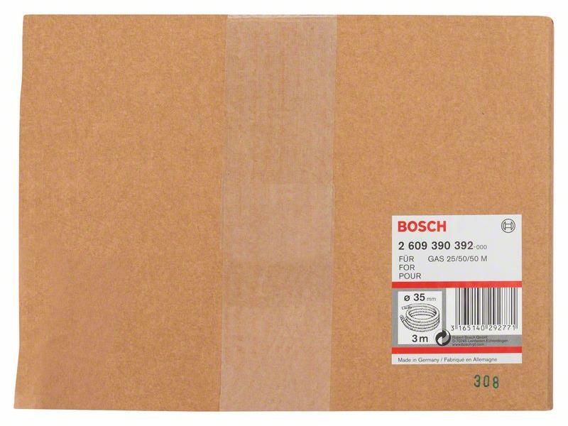 Gibljiva sesalna cev Bosch, Dolžina: 3m, Premer: 35mm, Cev z bajonetnim zaklepom, 2609390392