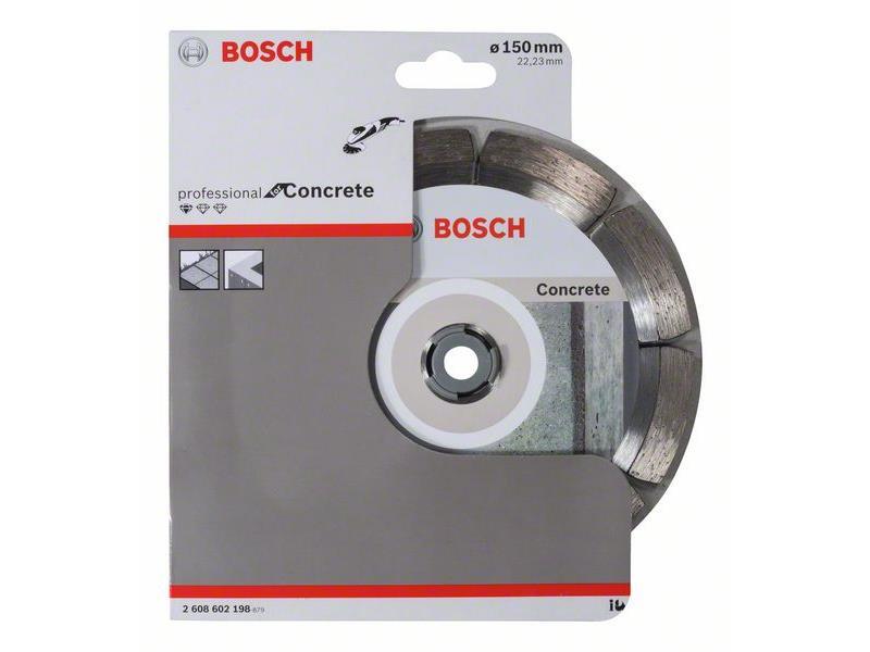 Diamantna rezalna plošča Bosch Standard for Concrete, Dimenzije: 50x22,23x2x10 mm , 2608602198