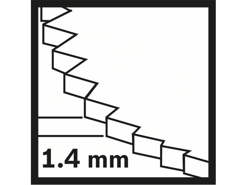 HCS Segmentni žagin list iz hitroreznega jekla Bosch  ACZ 85 EC, Wood, 85mm, 2608661643