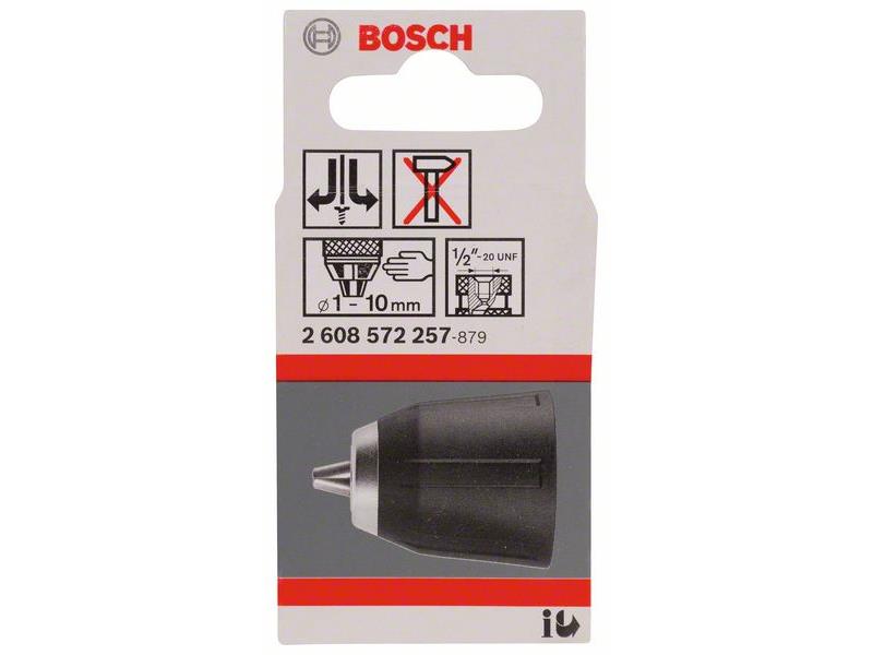 Hitrovpenjalna vrtalna glava Bosch, GSR 10,8 V-LI-2 Professional, Vpenjanje: 1-10mm, 2608572257