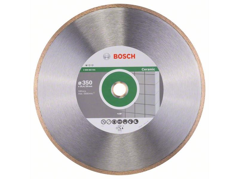 Diamantna rezalna plošča Bosch Standard for Ceramic, Dimenzije: 350x30+25,40x2x7mm, 2608602541