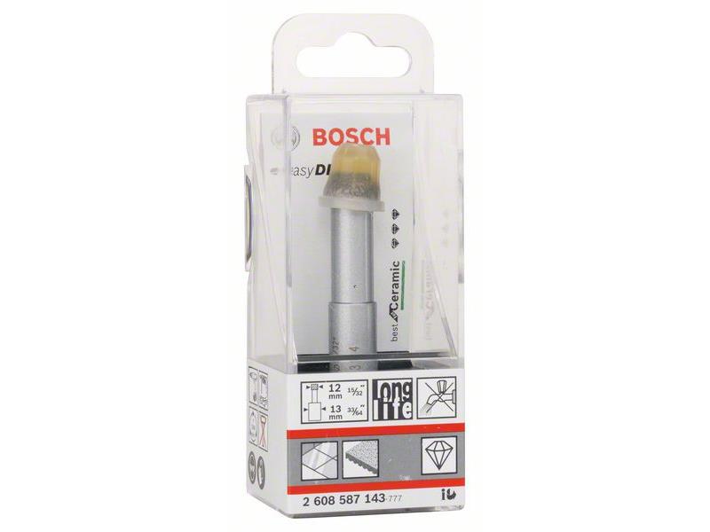 Diamantni sveder za suho vrtanje Bosch Easy Dry Best for Ceramic, Premer: 12x33mm, 2608587143