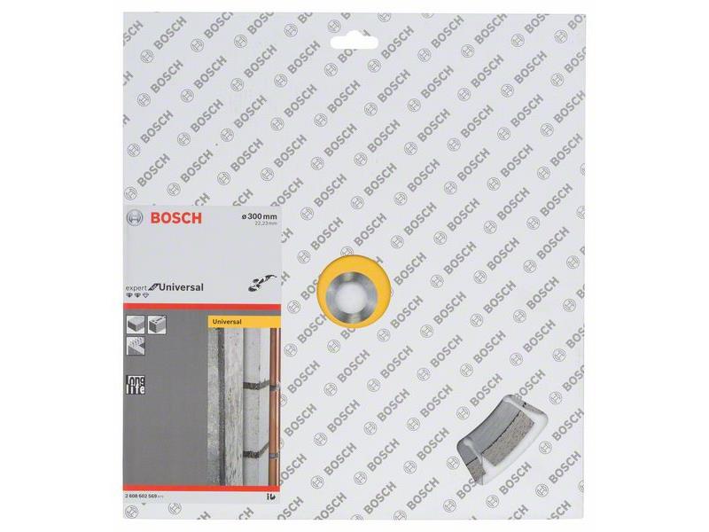 Diamantna rezalna plošča Bosch Expert for Universal, Dimenzije: 300x22,23x2,8x12mm, 2608602569