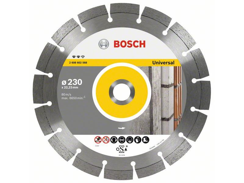 Diamantna rezalna plošča Bosch Expert for Universal, Dimenzije: 300x22,23x2,8x12mm, 2608602569