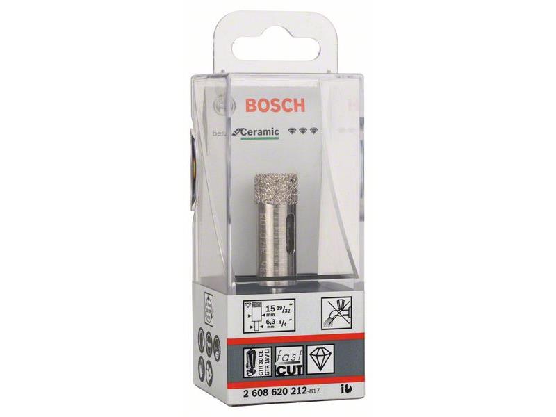 Diamantni svedri za suho vrtanje Bosch Best for Ceramic, Dimenzije: 15x35mm, 2608620212