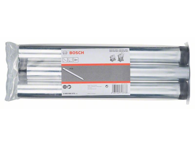 Kromirana sesalna cev Bosch, Premer: 35mm, Dolžina: 0.4m, Pakiranje: 3kos, 2608000575
