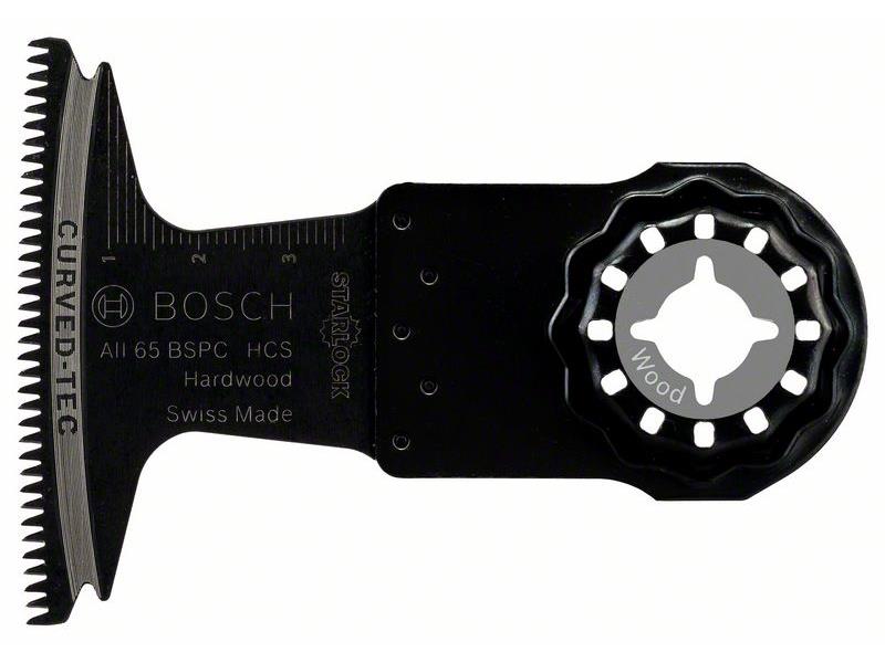 HCS potopni žagin list Bosch AII 65 BSPC Hard Wood, Pakiranje: 5 kosov, Dimenzije: 40x65mm, 2608662355