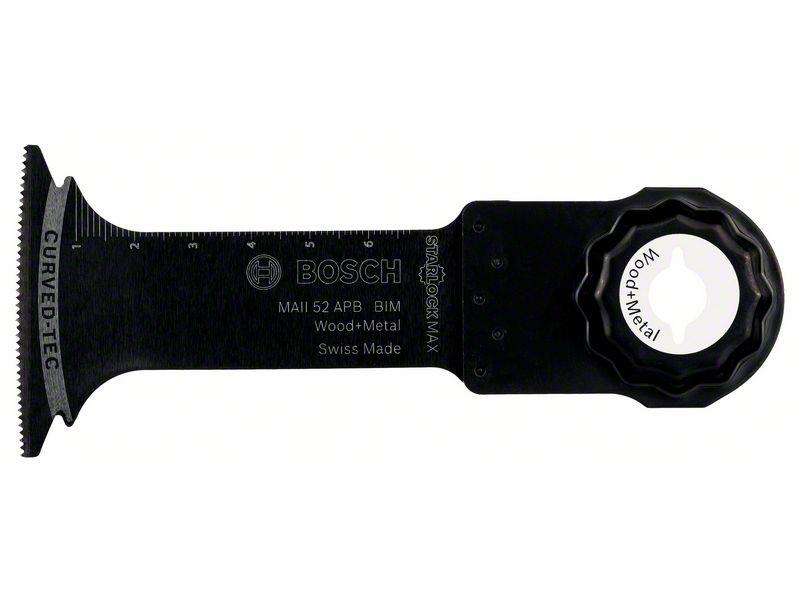 BIM Potopni žagin list Bosch MAII 52 APB, Wood and Metal, Dimenzije: 52x70mm, 2608662574