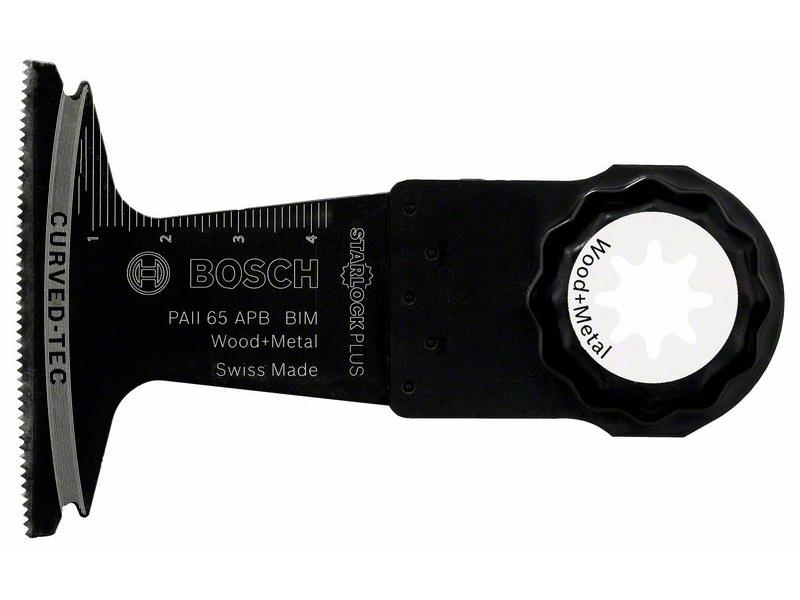 Potopni žagin list Bosch BIM PAII 65 APB Wood and Metal, Dimenzije: 65x50mm, 2608662564