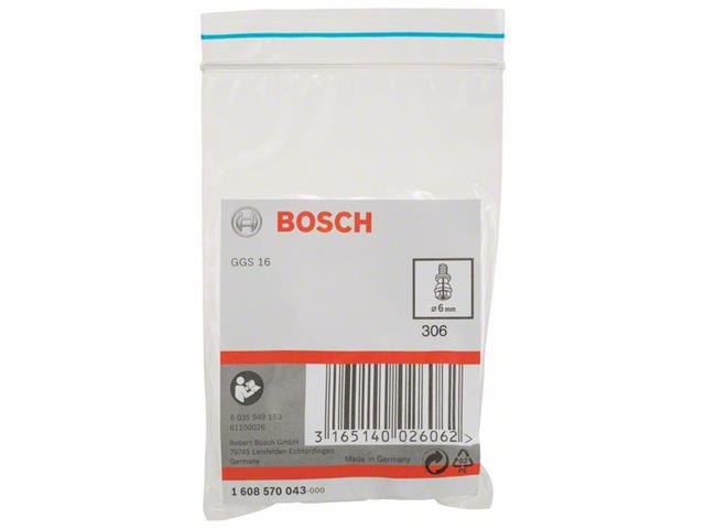 Vpenjalne klešče Bosch s pritezno matico, 6 mm, Za: GGS 16 Professional,  1608570043