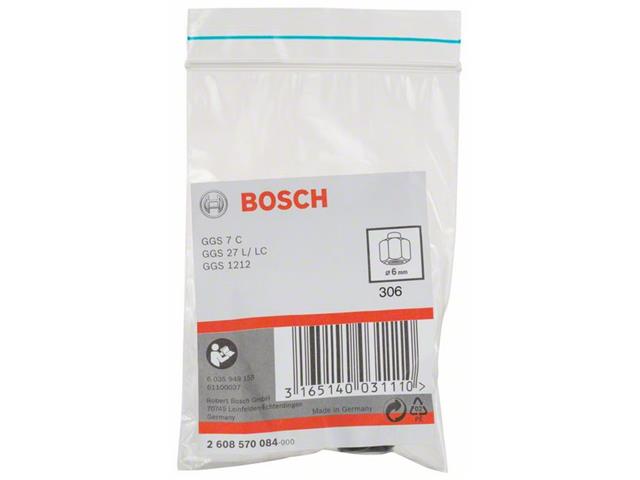 Vpenjalne klešče Bosch s pritezno matico, Za: GGS 7 C, GGS 27 L, GGS 27 LC, GGS 1212 Professional, 6 mm, 2608570084