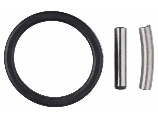 Fiksirni komplet: fiksirni zatič in gumijast obroč 5 mm, 25 mm