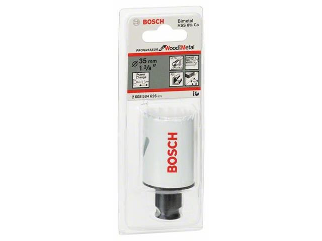 Žaga za izrezovanje lukenj Bosch Progressor, Premer: 35 mm, 1 3/8
