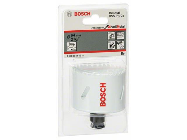 Žaga za izrezovanje lukenj Bosch Progressor, Premer: 64 mm, 2 1/2