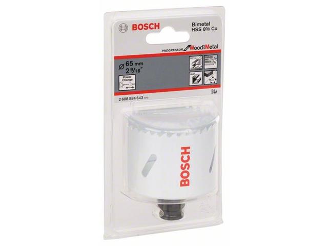 Žaga za izrezovanje lukenj Bosch Progressor, Premer: 65 mm, 2 9/16